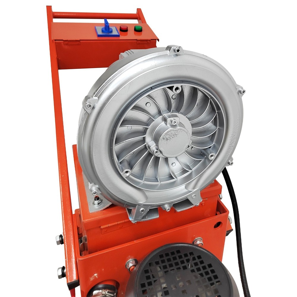 INTBUYING 220V Concrete Floor Grinder W/Triangular,Grind Plate Dust-free Working