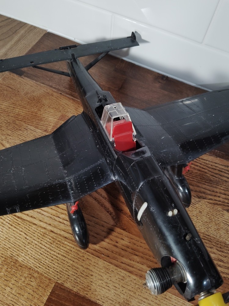 Vintage Cox Thimble Drome Stuka Control Line Airplane Untested As Is