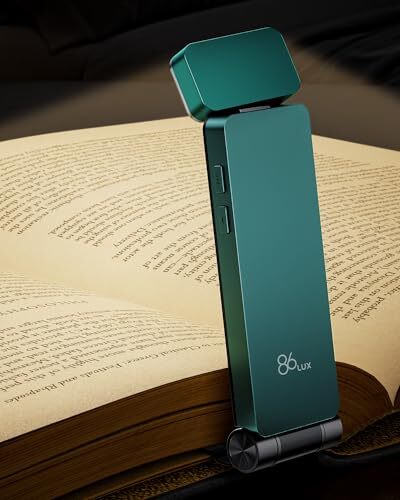 Reading Light, Rechargable Book Light for Reading in Bed, Ultralight Clip-on