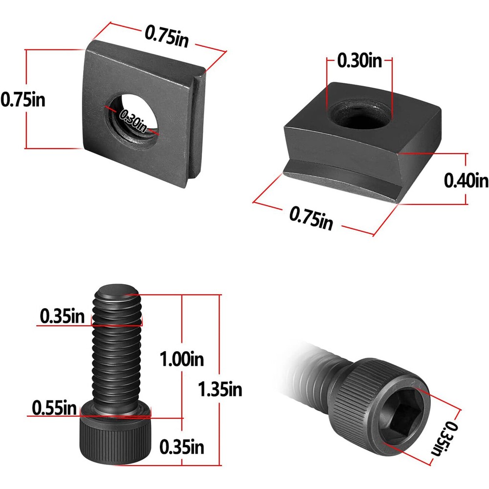 Replacement Feet PT-6400-9A PT-6410-4A for Universal Cylinder Liner Puller