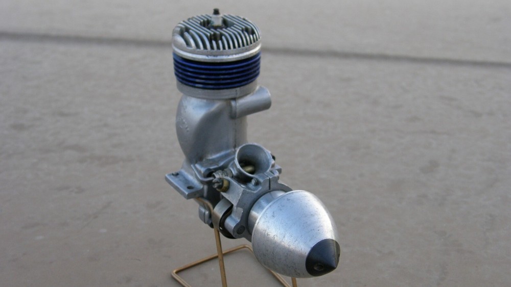 HASSAD BLUE STREAK 65 Spark Ignition Model Airplane,Tether Car, Gas/Nitro Engine
