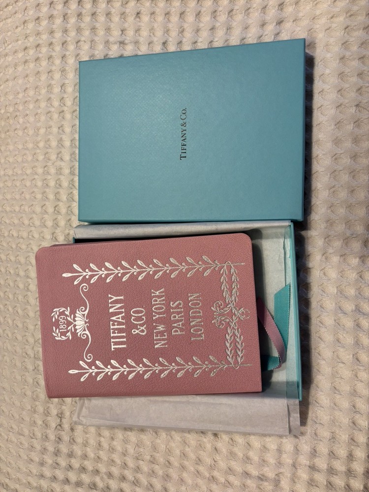 tiffany co Leather Journal / Travel Diary