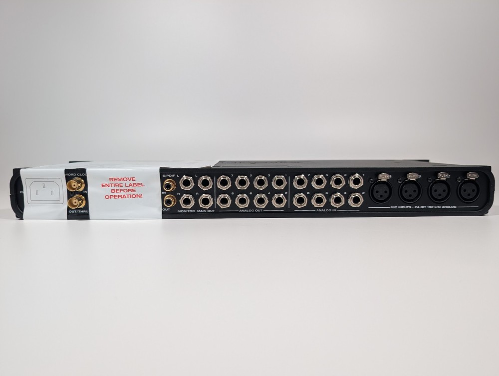 MOTU 1248 Thunderbolt / USB / AVB Audio Interface - OPEN BOX / NEW CONDITION