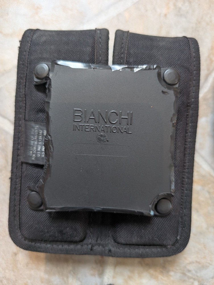Bianchi Tactical Belt with Accessory Pouches Fully extended 45"