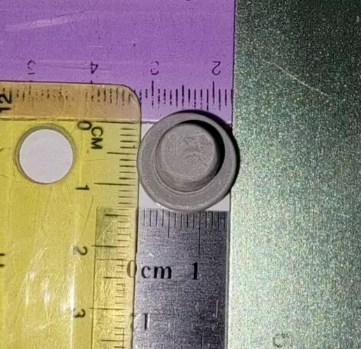 Gray Silicone Rubber Solid Hole Plug End Cap Seal Stopper - 9.0mm