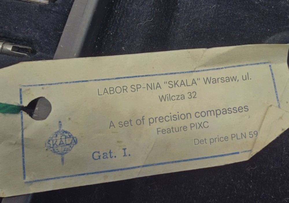 Skala Precision Drafting Tools Vintage 1968