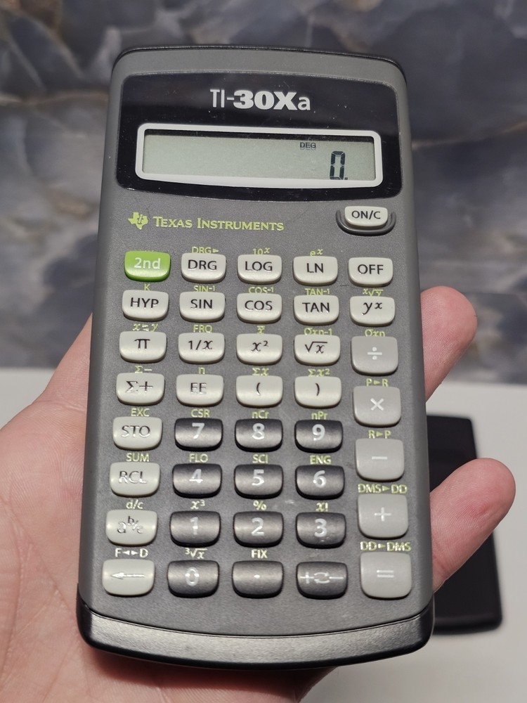 Texas instruments ti-30xa scientific calculator