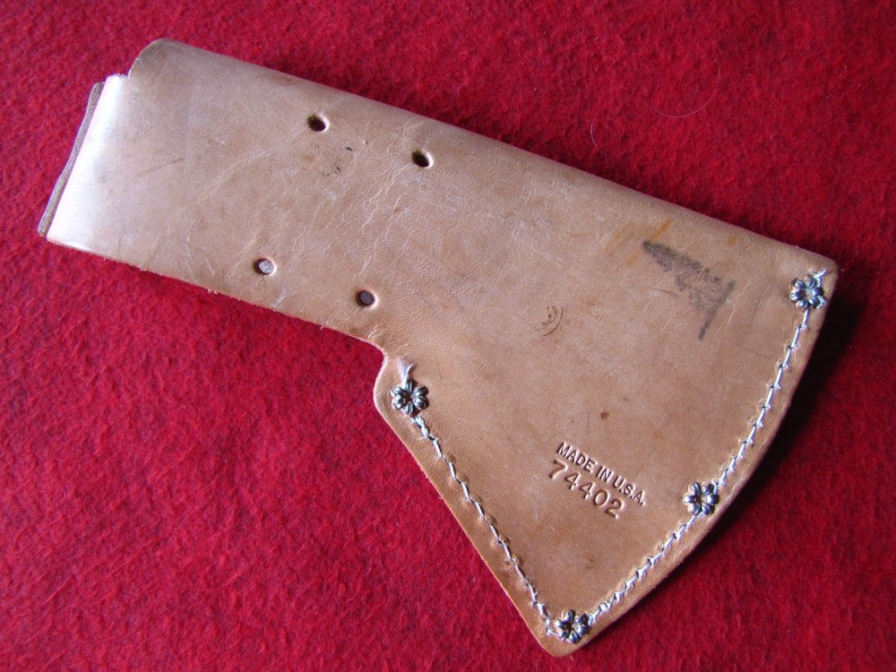Thick Leather Axe Sheath, Mask