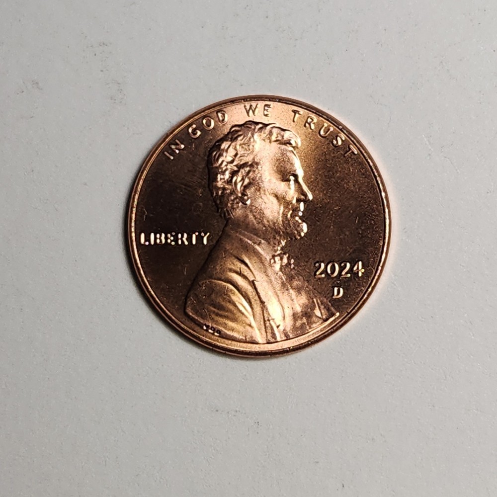 2024 Lincoln Shield Cent,RD, Mint State, Mint State, Doubled Die Reverse