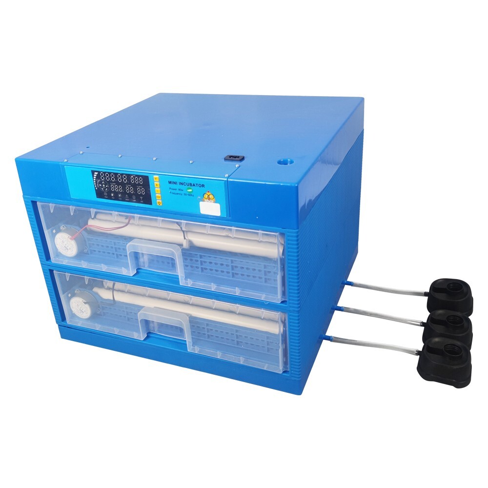 110V Multi-functional LCD Screen Drawer Type Egg Incubator 128 Eggs