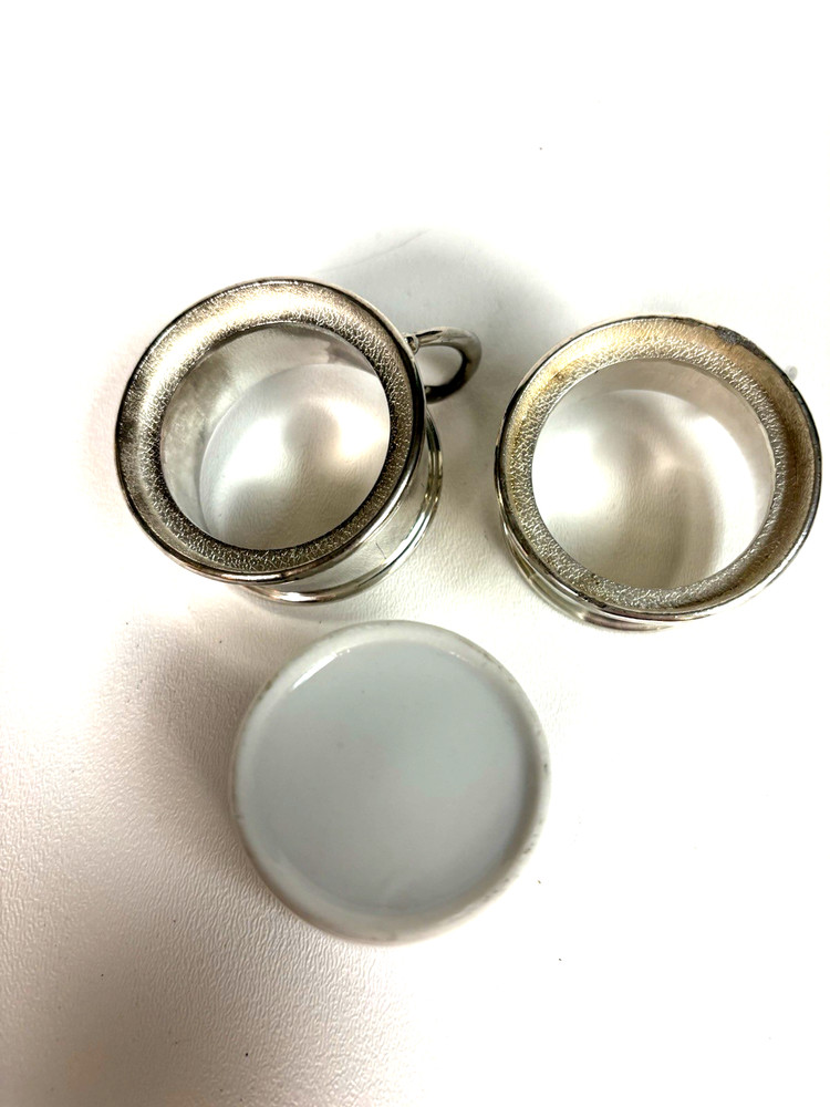 Vintage Silver Plated Demitasse Cup Holders, Only One Cup