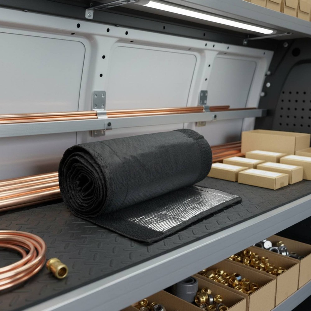 HVAC Pipe Insulation Cover High Temperature Resistant for DIYers