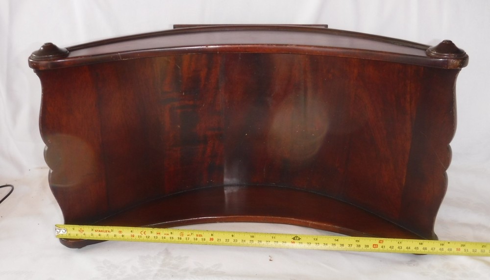 Mahogany Cheese Sleigh Antique Used