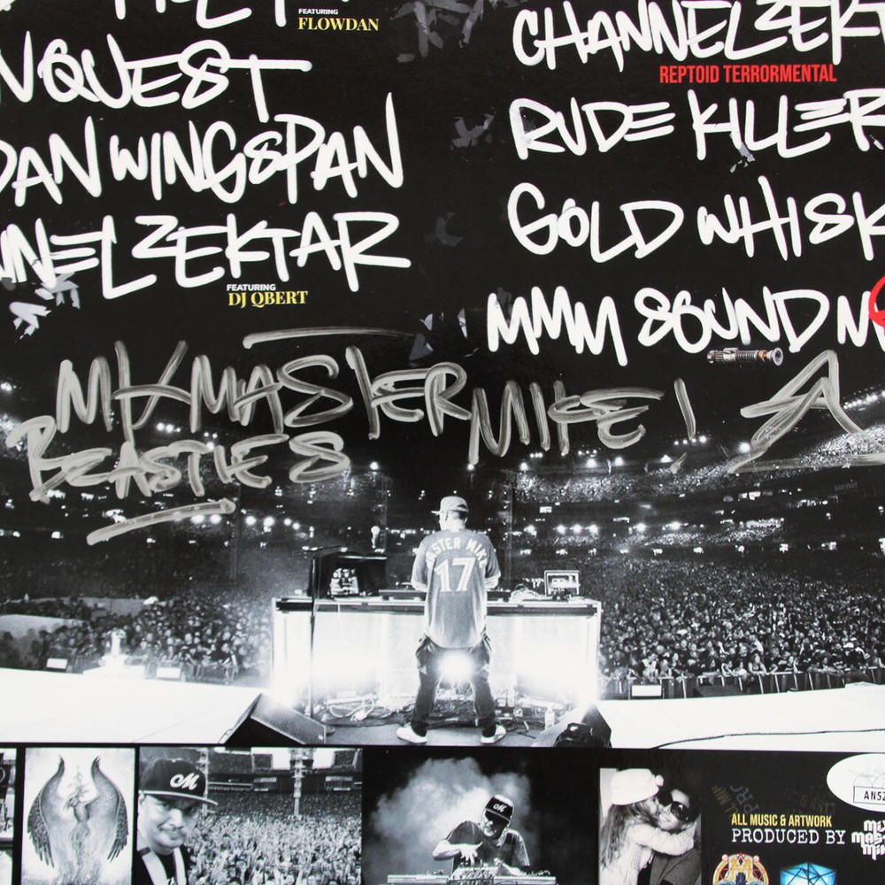 Mix Master Mike Signed Record Album Conquest Signed Twice! - COA JSA