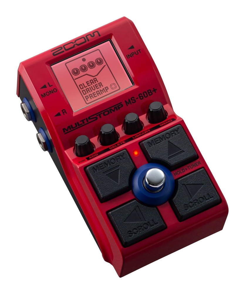 ZOOM MS-60B+ MultiStomp for Bass