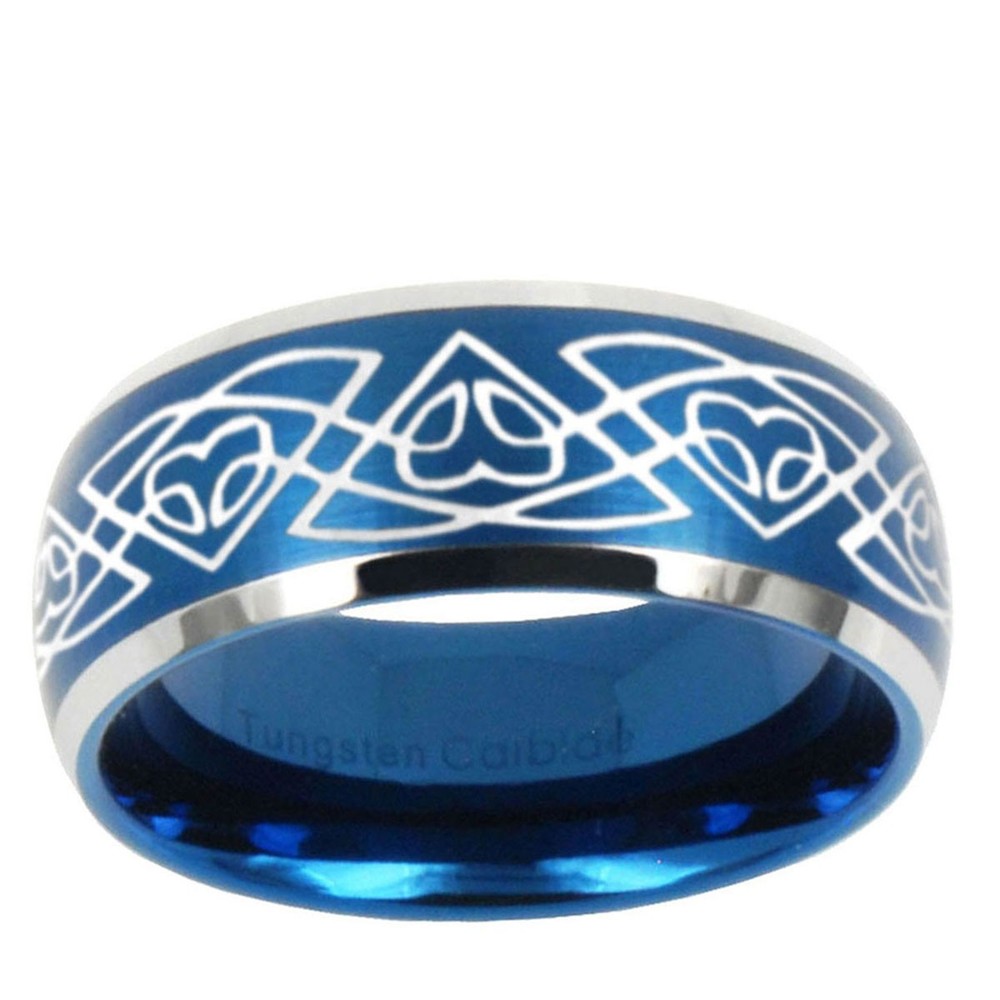 Celtic Braided Tungsten Men's Wedding Ring