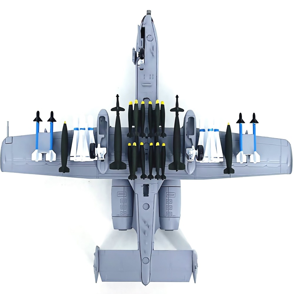 1:100 Scale US A-10A Attack Plane Finished Prototype Military Airplane Model
