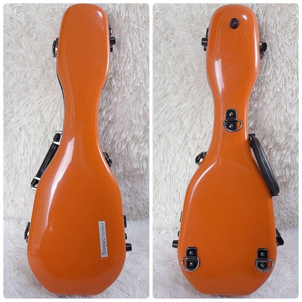 Aranjuez Ukulele Hard Case Orange
