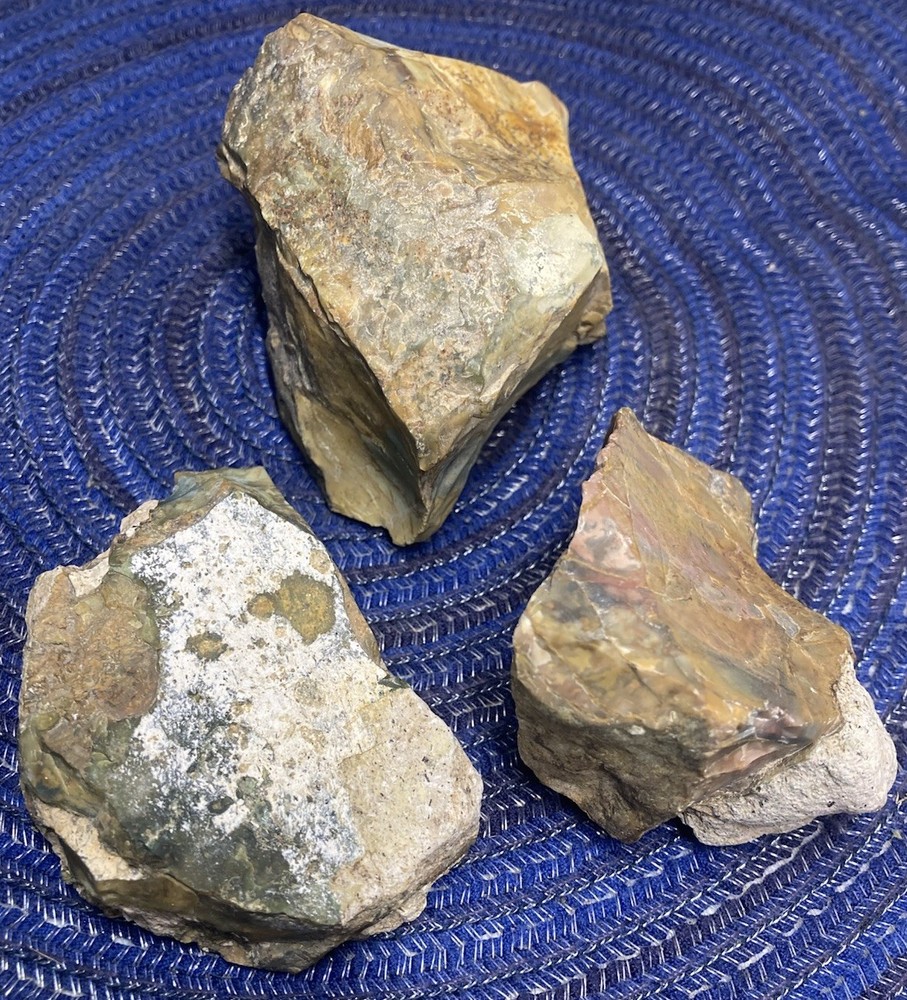 Morrisonite Jasper Lapidary Rough- 19.1oz/541g- Solid Pieces-Porcelain Texture