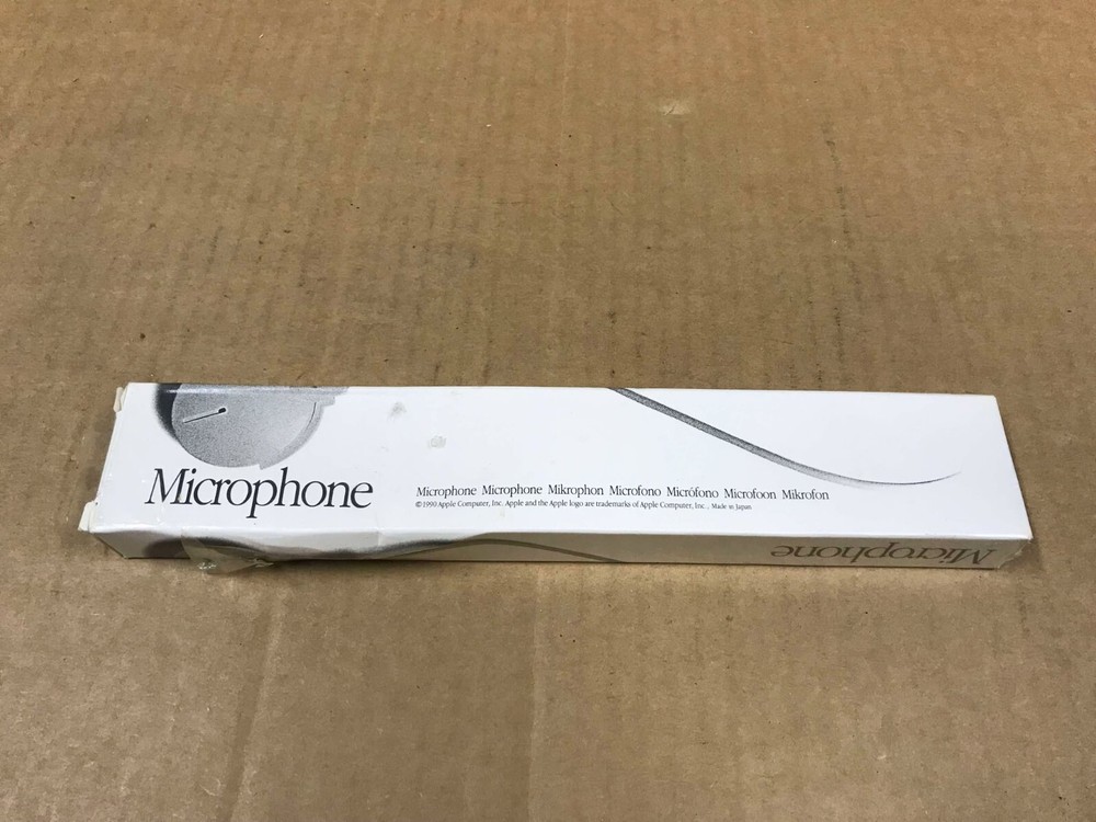 New Vintage 1990 Apple Computer Microphone
