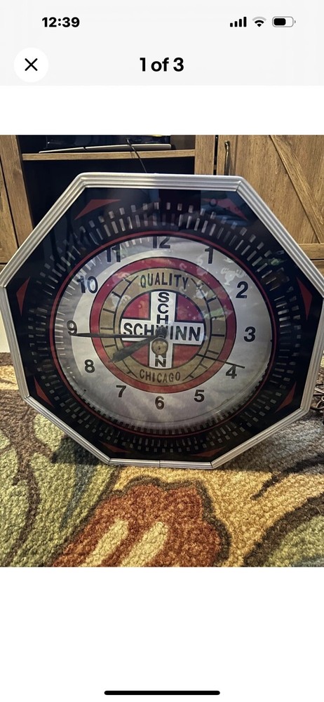 Spinner Neon Clock