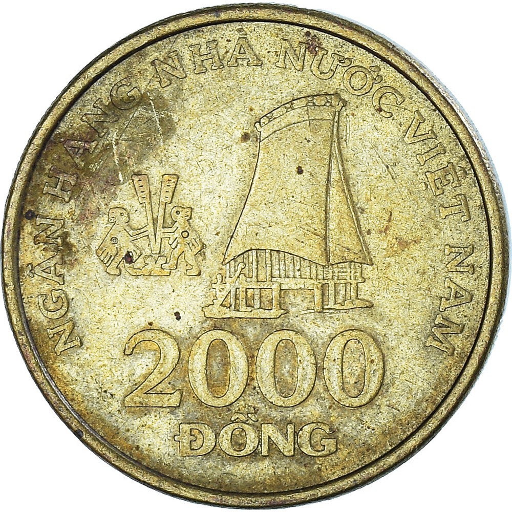 [#1358590] Coin, Vietnam, 2000 Dông, 2003