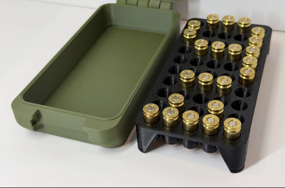 9mm ammo box 50 round
