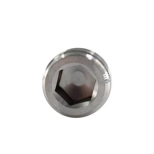 Pipe Fitting Hexagonal Countersunk Male Thread Pipe 1/4" NPT Stainless Steel