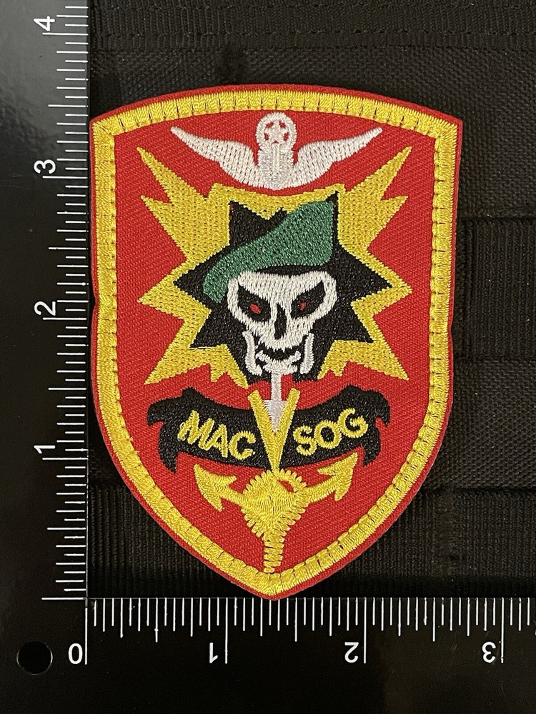 Special Forces MACV SOG Morale Patch SF Covert Classified Hook Loop