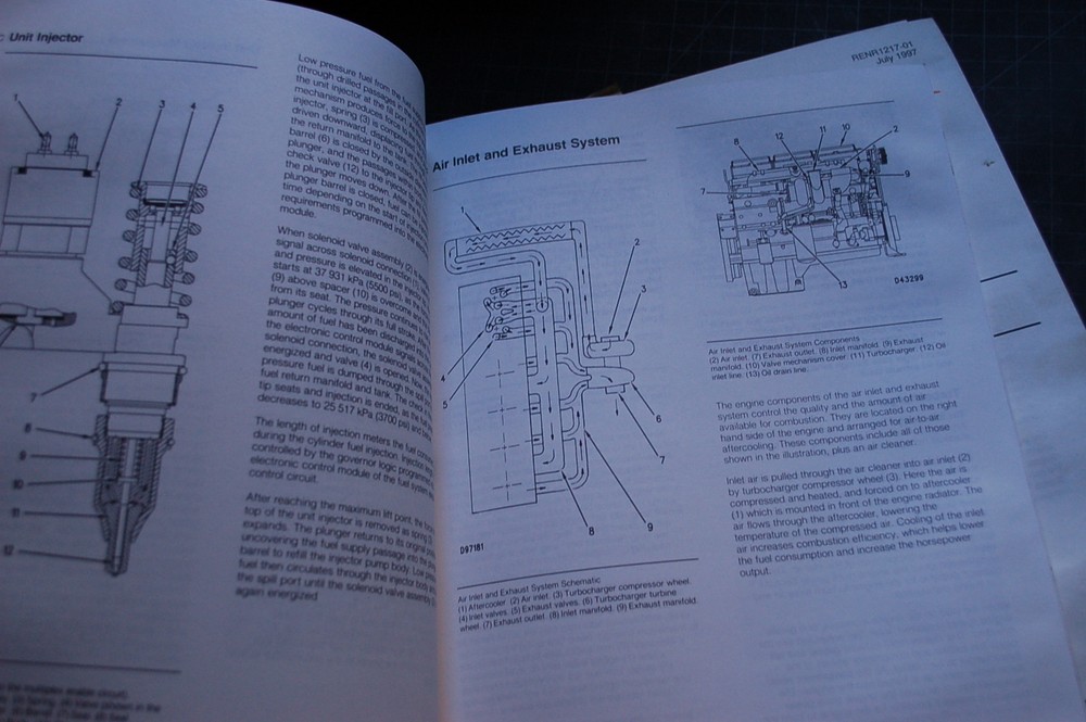 CATERPILLAR 3176C 3196 Engine System Operation Test Adjusting Service Manual