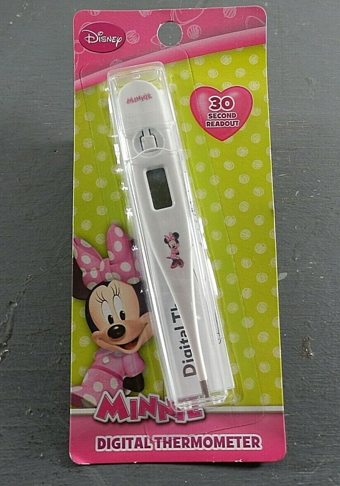 Disney Minnie Digital Thermometer 30 Second Readout New - SEALED!