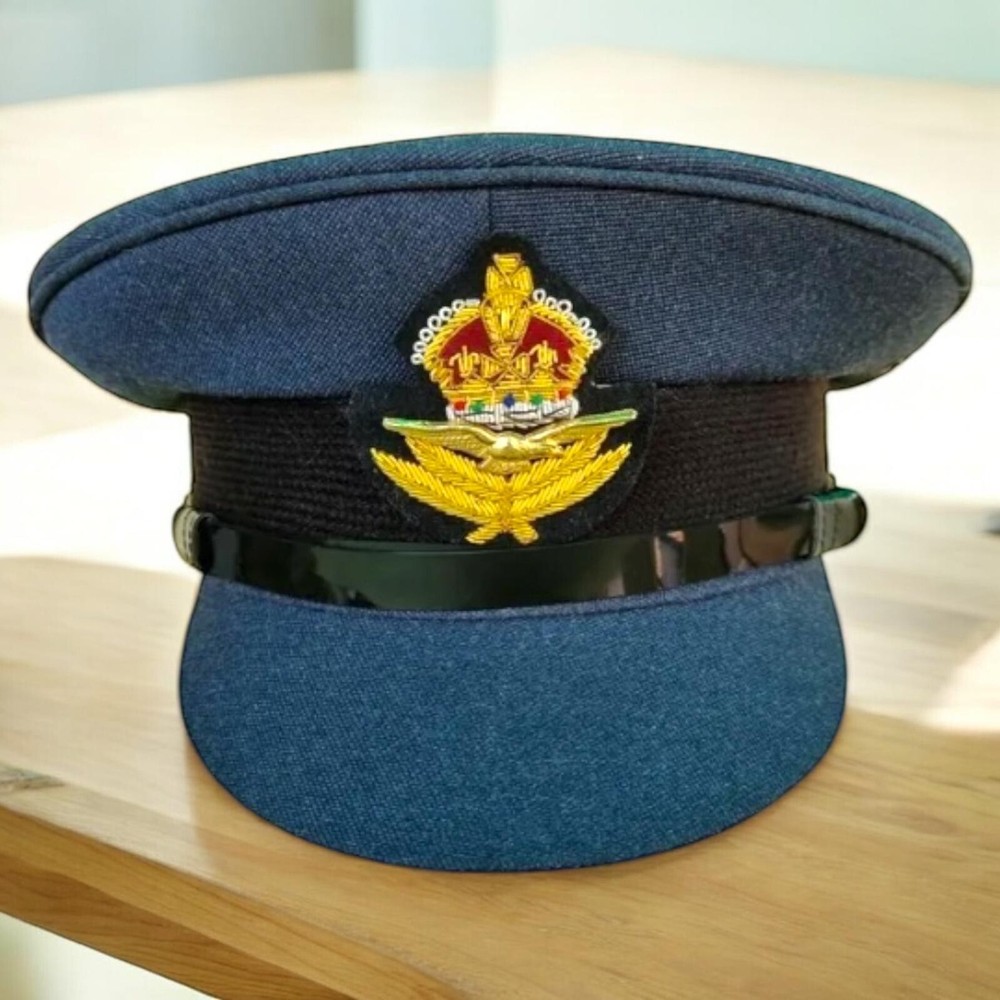 WW2 British RAF Visor Cap Hat Replica All Size Available