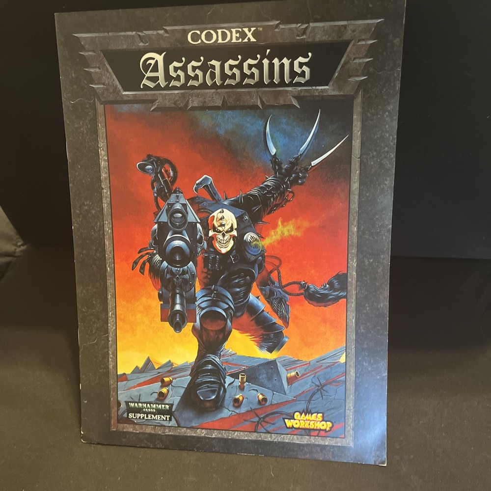 Warhammer 40K Codex: Assassins Supplement 3rd Ed (1999) Games Workshop Softcover