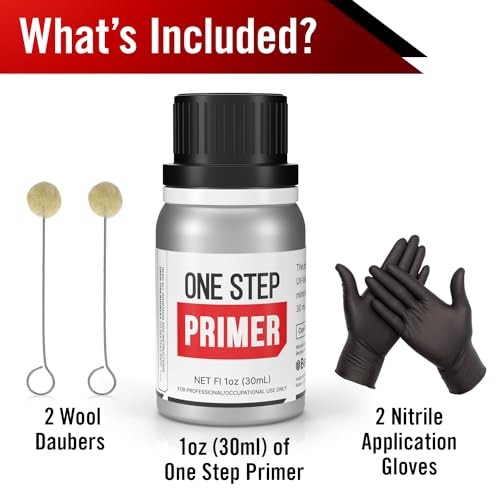 Windshield Primer - Ideal for Windshield Replacement - Promotes Adhesion of
