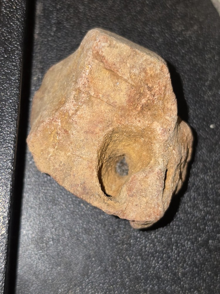Ancient Artifact Native American Grinding Nutting Stone