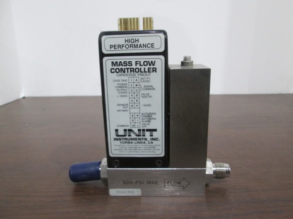 Unit, UFC-1110A, 20 SLPM, H2, Mass Flow Controller, 1/4" Port, Used