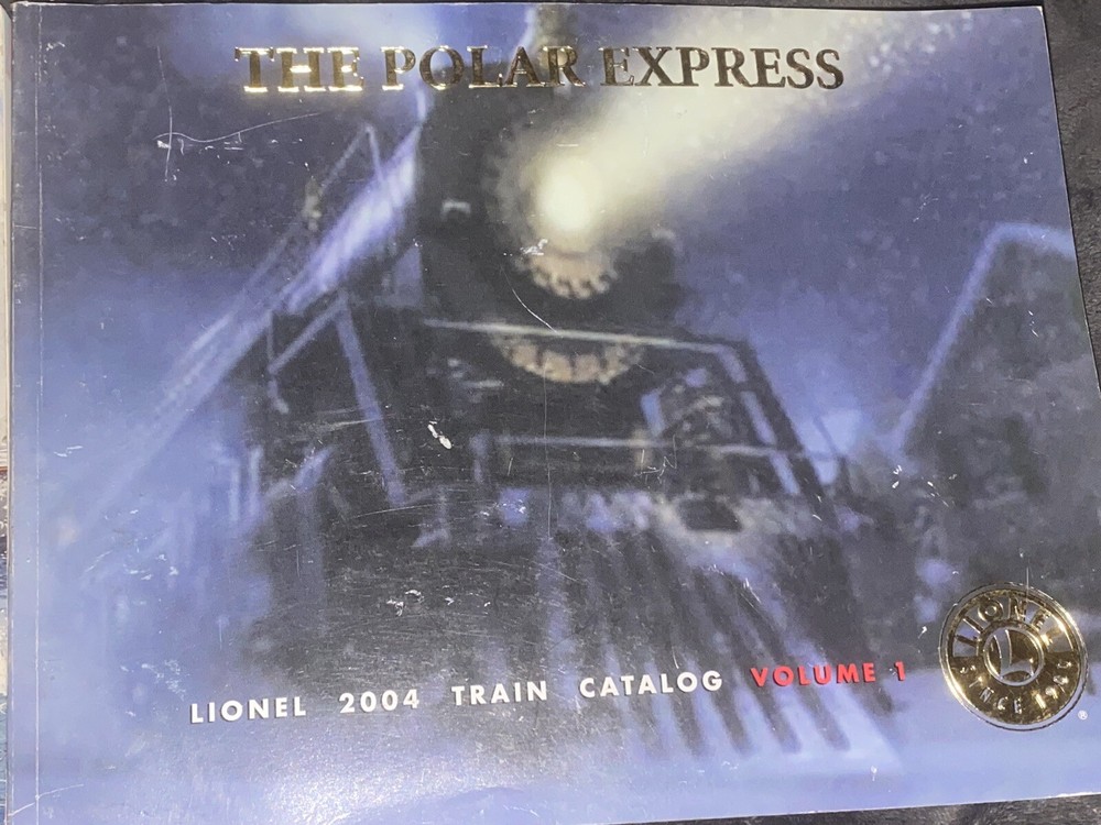 Lionel Polar Express Train Catalog 2004