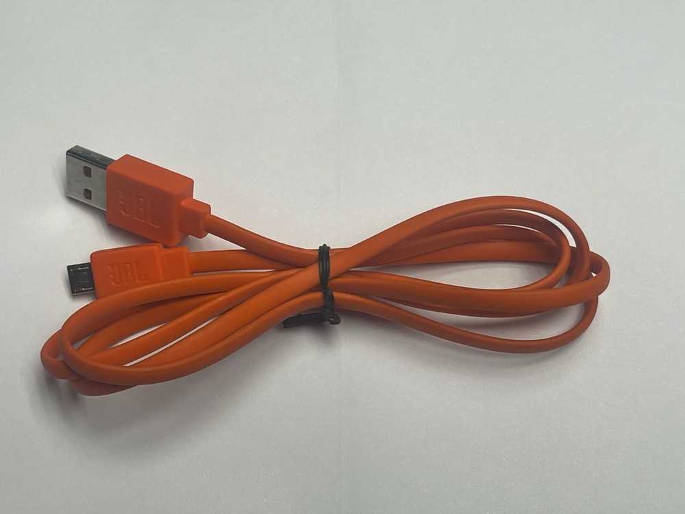 lot 100 JBL Genuine Original 3ft Charge Sync Cable for Micro USB Devices Orange