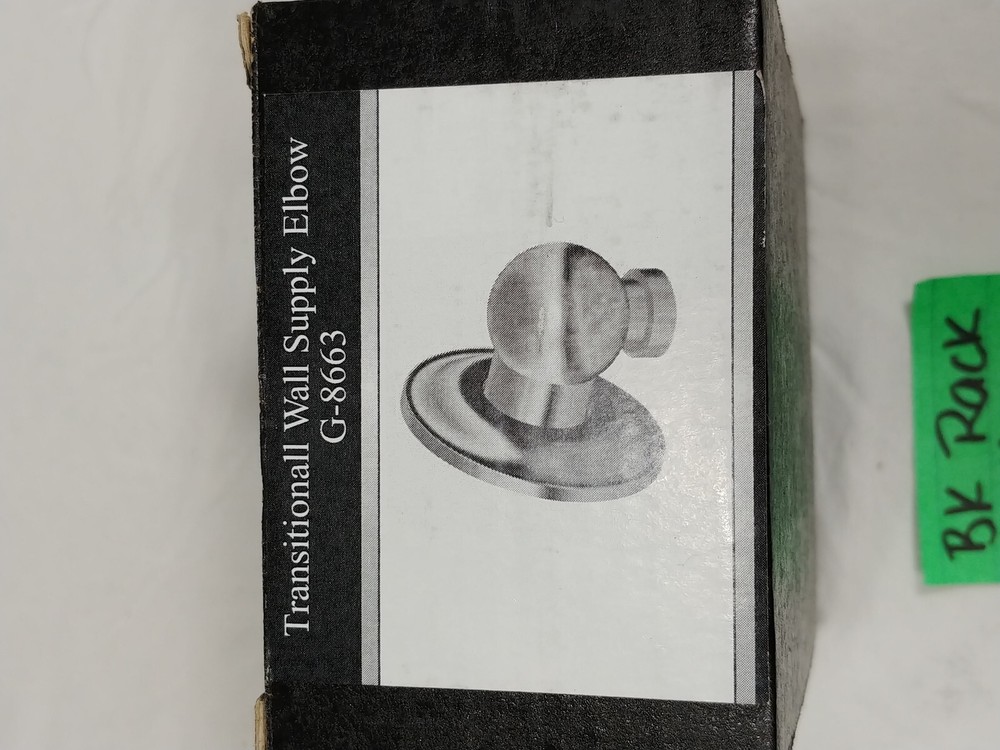 Graff G-8663-BK Transitional Wall Supply Elbow in Architectural Black