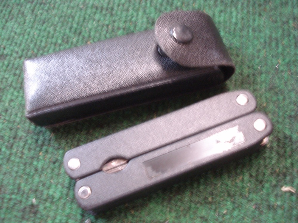 Barlow Chinese folding multi tool, utility tool, knife with sheath