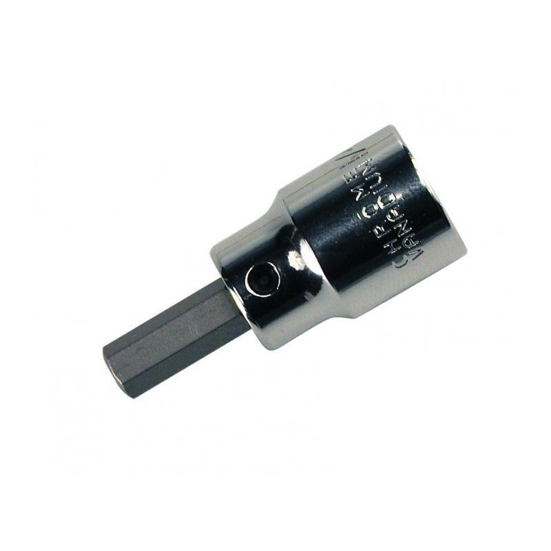 Wiha Tools 76135 4mm Security Hex 3/8" Drive Bit Socket.