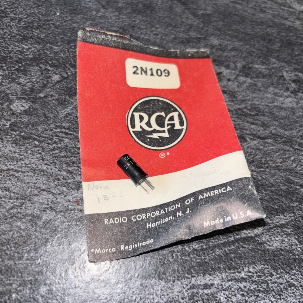 RCA 2N109 Germanium Transistor New in Pkg. LOC I
