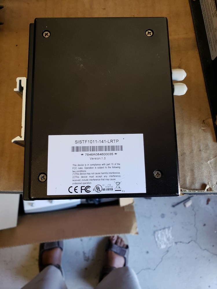 TRANSITION NETWORKS SISTF1011-141-LRTP TESTED WORKING