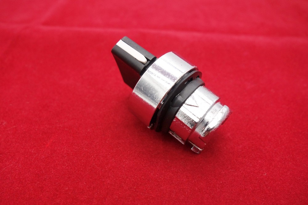1PC 22MM PUSH BUTTON SWITCH HEAD 2 Postion FITS ZB4 BD2 MAINTAINED For XB4BD