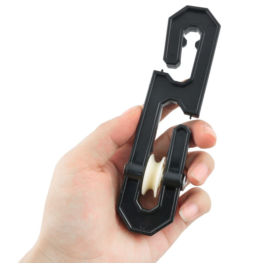 Plastic Aluminum Clothesline Separator Spreader Pulley Clothesline Pull