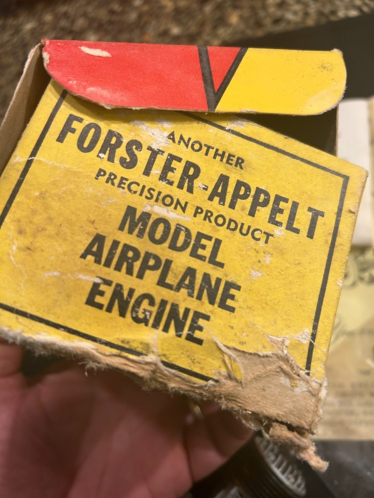 Forster model airplane engine