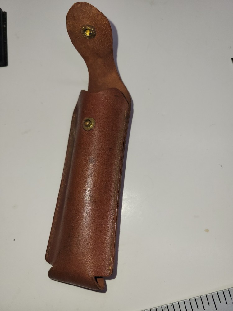 Vintage Interchangeable Screwdriver Set w/ Bits & Leather Case