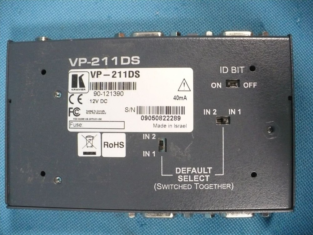 Kramer Tools VP-211DS Automatic VGA / Audio Switcher