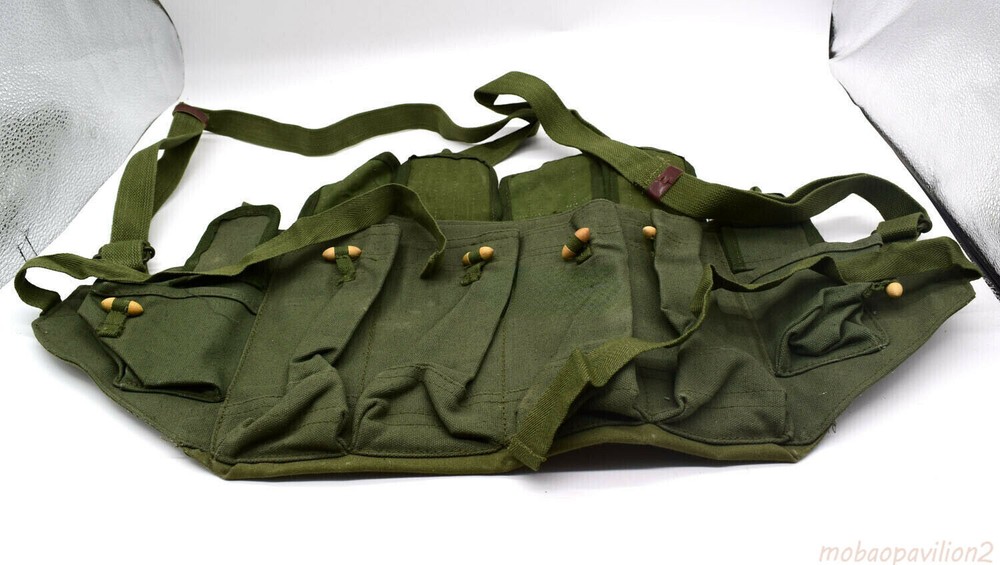 Chinese  Surplus Militray Type 81 Chest Rig Ammo Pouch Original