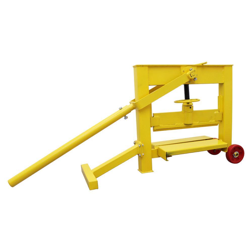Yellow Small Manual Brick Cutting Machine Paving Tool Block Splitter Cutter